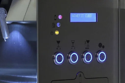 distributeur de vin au verre winefit cubo