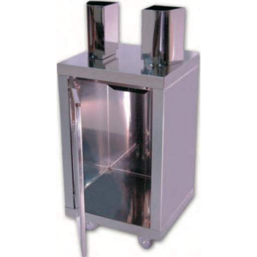 Socle Bac de récupération Machine à jus d'orange Zunatur gauche