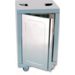 Socle Bac de récupération Machine à jus d'orange Zunatur ouvert