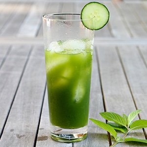 Cocktail Refroidisseur Menthe Pamplemousse