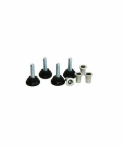 Kit 4 pieds réglables pour VisioBois ou VisioBox