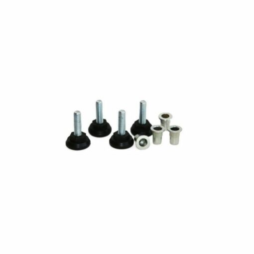 Kit 4 pieds réglables pour VisioBois ou VisioBox